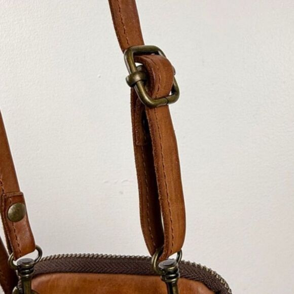 Harbour 2nd Mini Leather Phone Wallet Crossbody Bag – Adjustable Strap - Picture 10 of 14